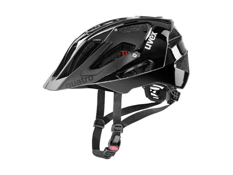 uvex "quatro" MTB Helm - All Black