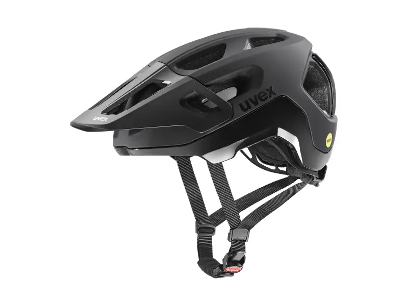 uvex "react MIPS" MTB Helm - Black Matt