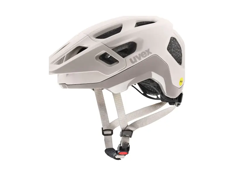 uvex "react MIPS" MTB Helm - Warm Grey