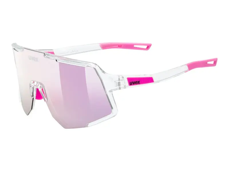 uvex "sequenze" Sonnenbrille - Mirror Pink Lens / Clear