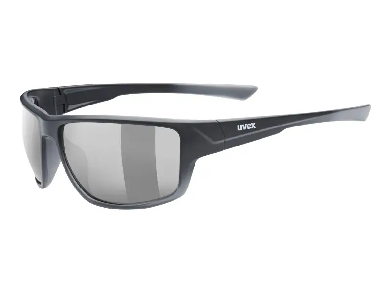 uvex "sportstyle 230" Sonnenbrille - Litemirror Smoke Lens / Black Matt