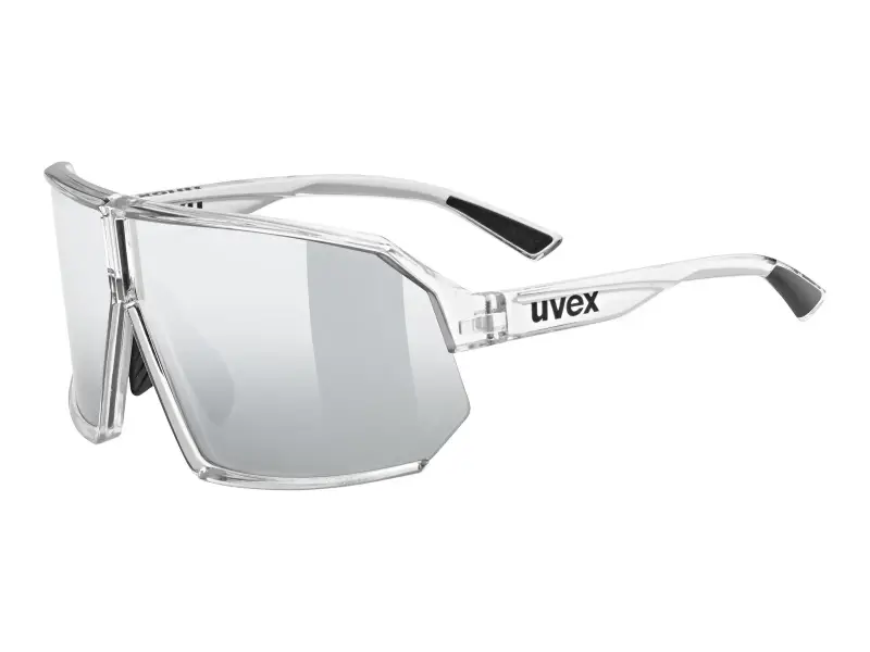 uvex "sportstyle 237" Sonnenbrille - Mirror Silver Lens / Clear