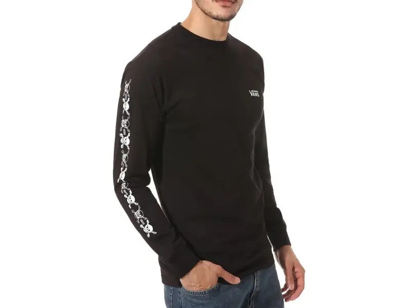Vans "Anaheim Factory OG Skull" Longsleeve - Black