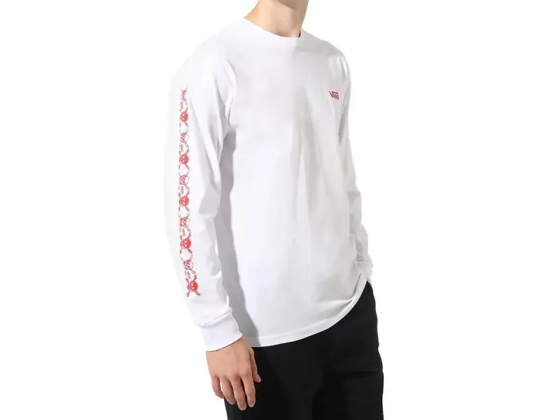 Vans "Anaheim Factory OG Skull" Longsleeve - White