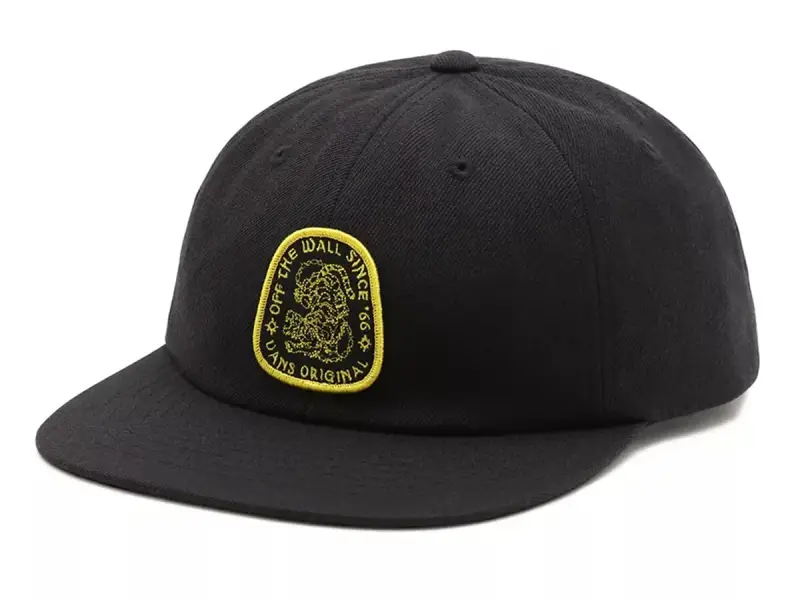 Vans "Angry Animal  Vintage Unstructured" Cap - Black