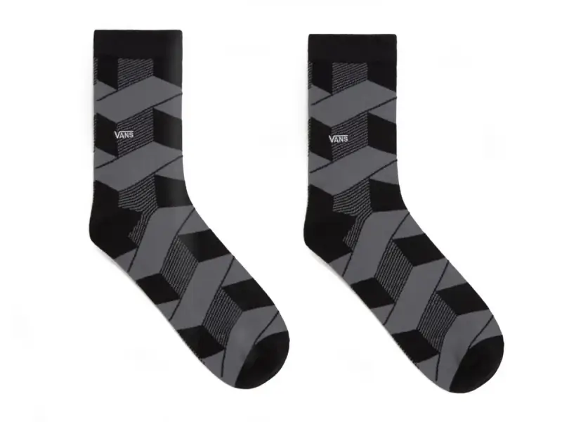 Vans "Authentic Crew" Socks - Black/Asphalt
