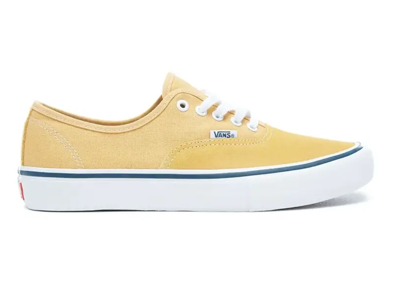 Vans "Authentic Pro" Shoes - Ochre/White