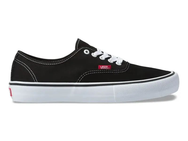 Vans "Authentic Pro" Shoes - Black/True White