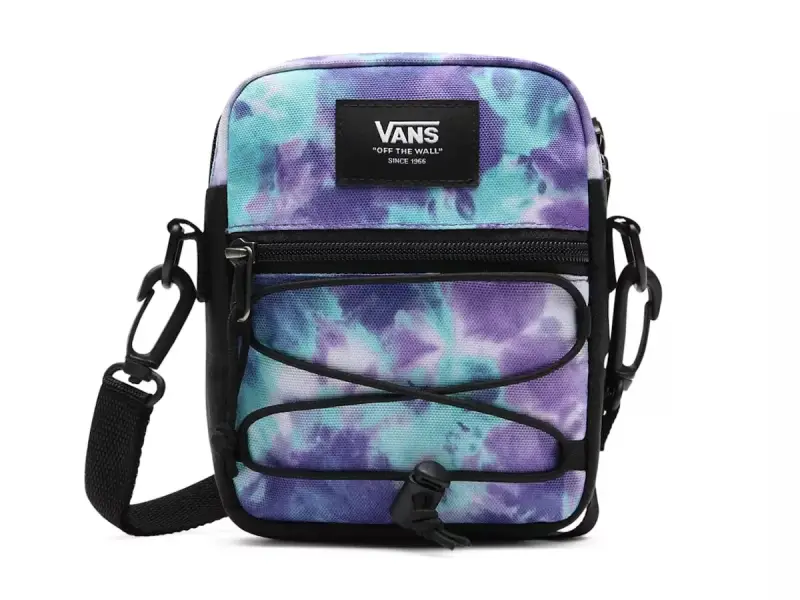 Vans "Bail" Shoulder Bag - English Lavender Tie Dye