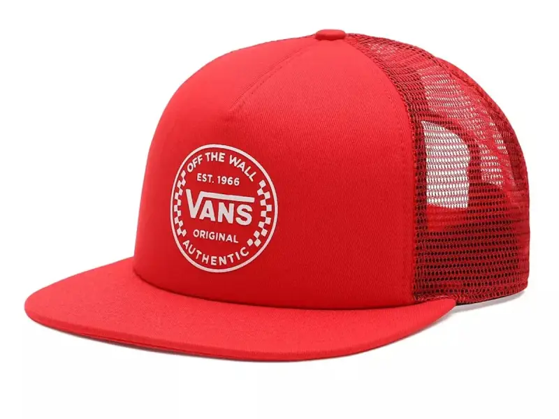 Vans "Bainbridge Patch Trucker" Cap - High Risk Red