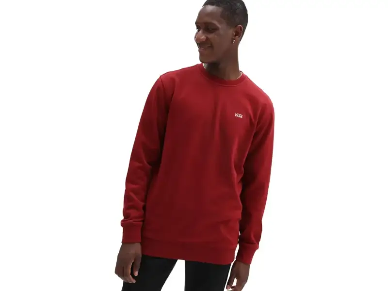 Vans "Basic Crew Fleece" Pullover - Pomegranate