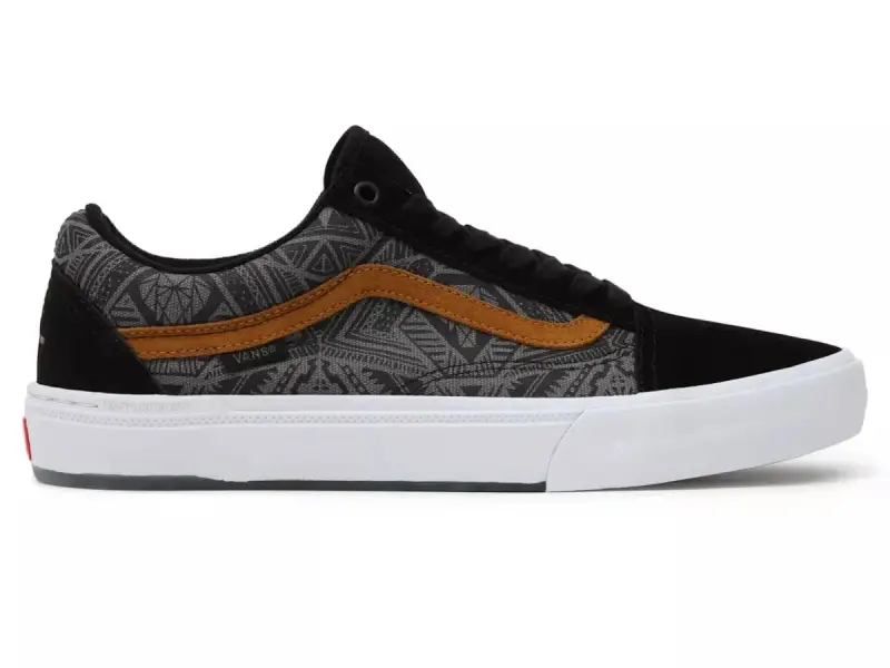 Vans "BMX Old Skool" Shoes - Black/Golden Brown (Courage Adams)