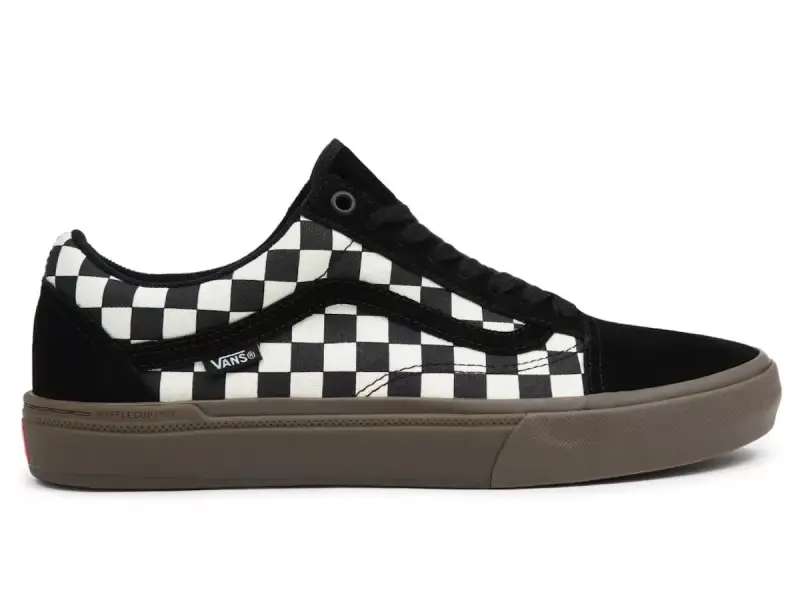 Vans "BMX Old Skool" Shoes - Checkerboard Black