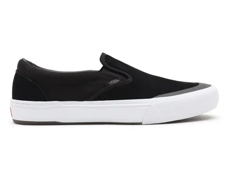 Vans "BMX Slip-On Pro" Shoes - Black/Gray/White