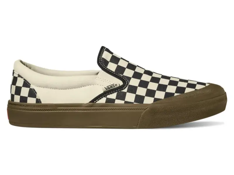 Vans "BMX Slip-On" Shoes - Checkerboard Black
