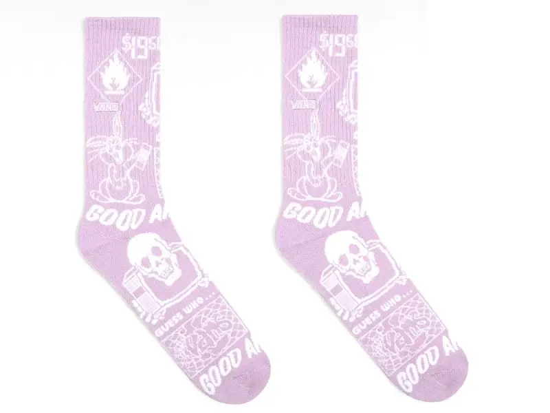 Vans "Bubs 66 Crew" Socks - Lavender Mist