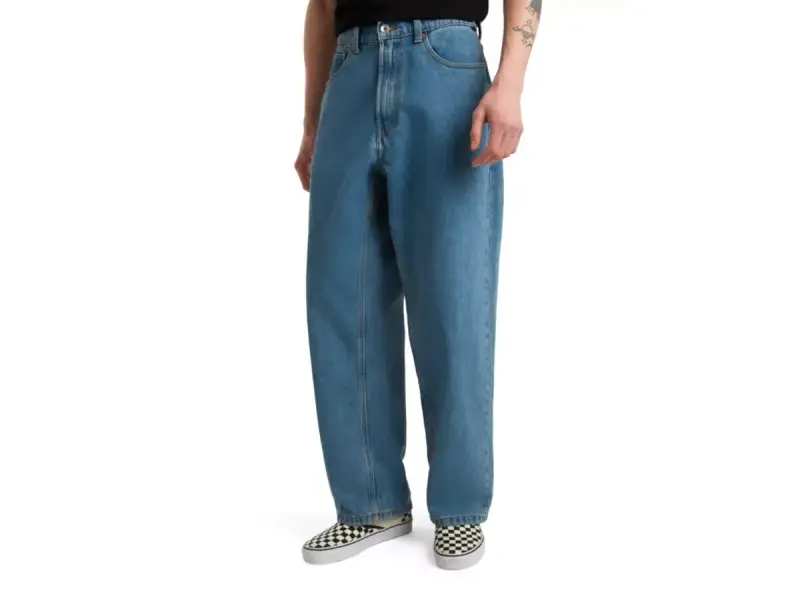 Vans "Check-5 Baggy Denim" Pants - Blue