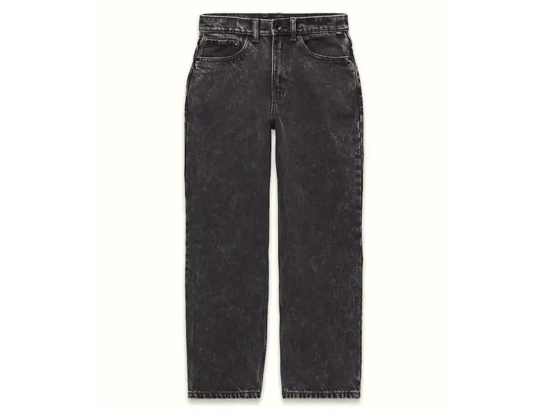 Vans "Check-5 Baggy Denim" Pants - Stone Washed Black