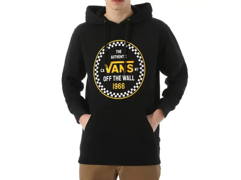 Vans "Checker 66" Hooded Pullover - Black