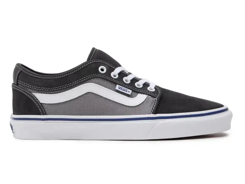 Vans "Chukka Low Sidestripe" Schuhe - Asphalt/Blue