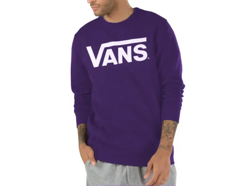 Vans "Classic Crew II" Pullover - Heliotrope/White