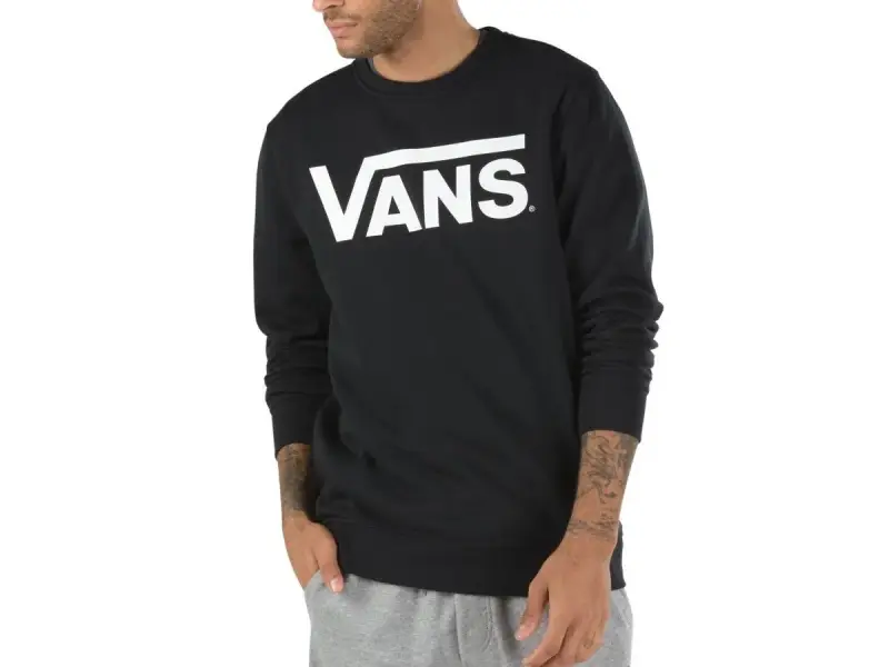 Vans "Classic Crew" Pullover - Black/White