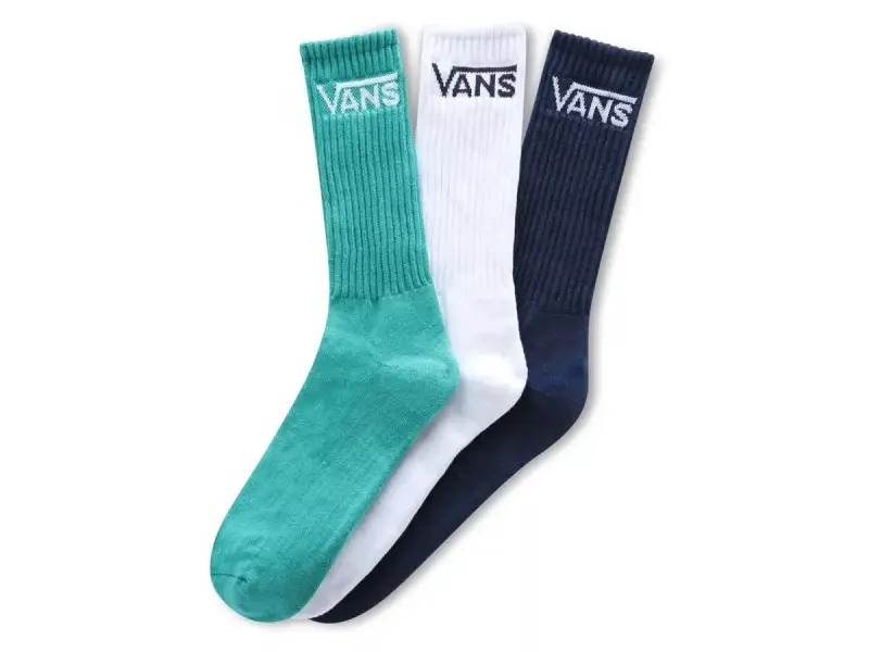 Vans  "Classic Crew" Socken (3 Paar) - Porcelain Green