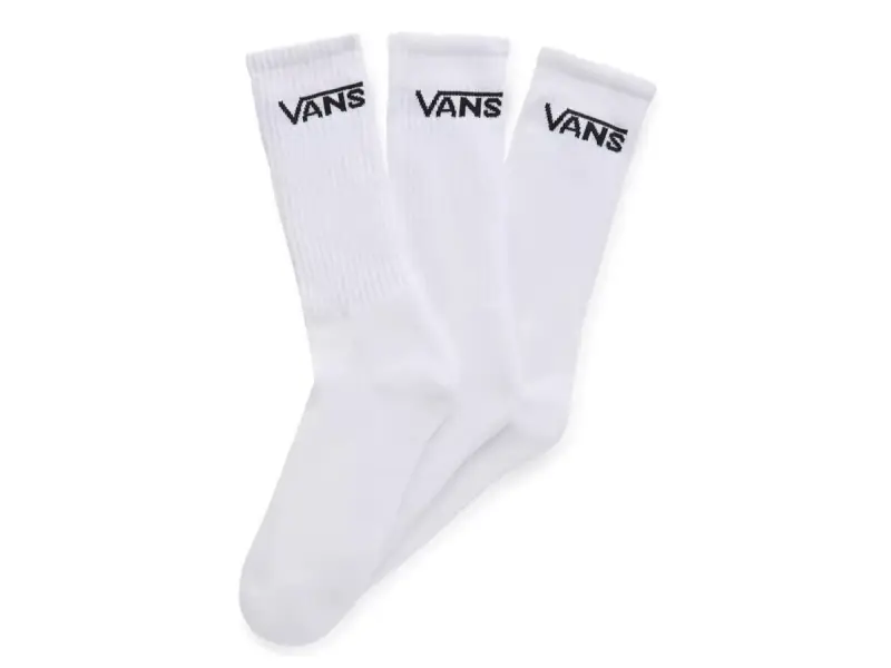 Vans  "Classic Crew" Socken (3 Paar) - White/Black