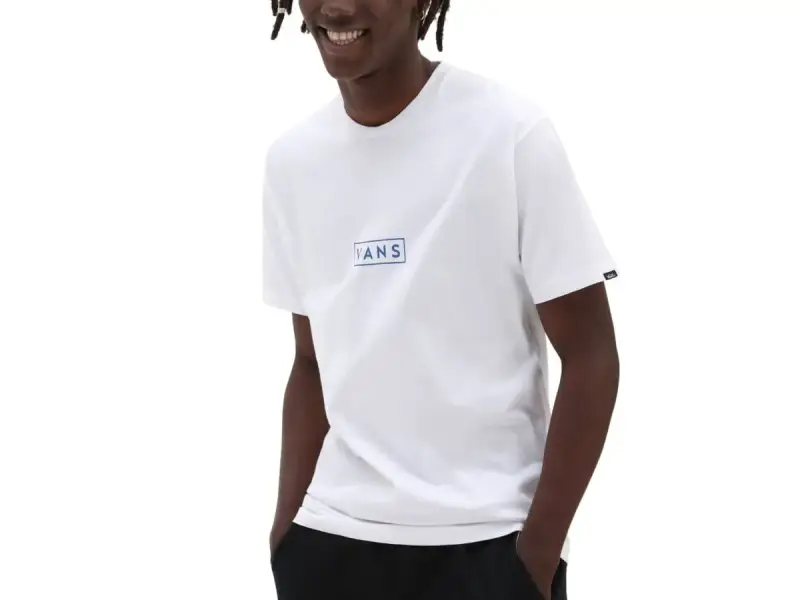 Vans "Classic Easy Box" T-Shirt - White/Blue