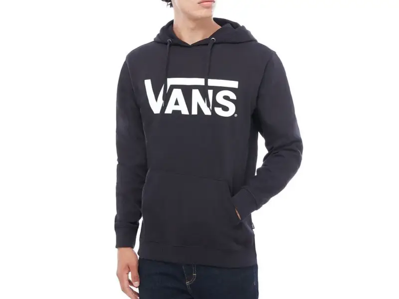 Vans "Classic" Hooded Pullover - Black/White