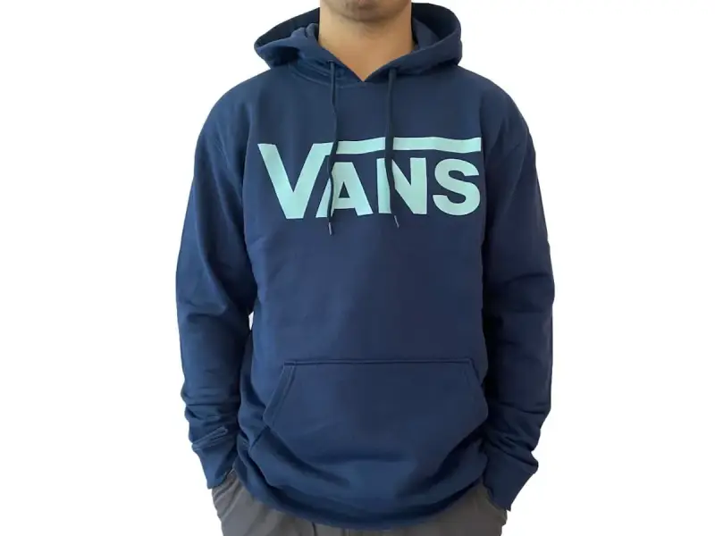 Vans "Classic II" Hooded Pullover - Dress Blues/Plume