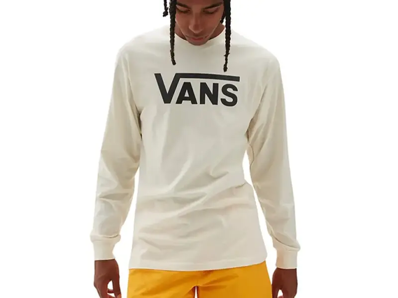 Vans "Classic LS" Longsleeve - Seed Pearl/Black