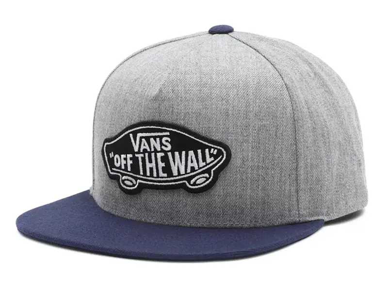 Vans "Classic Patch" Cap - Heather Grey / Dress Blues