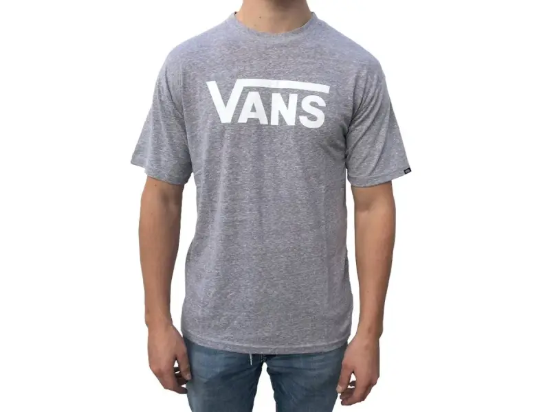Vans "Classic" T-Shirt - Athletic Heather/White