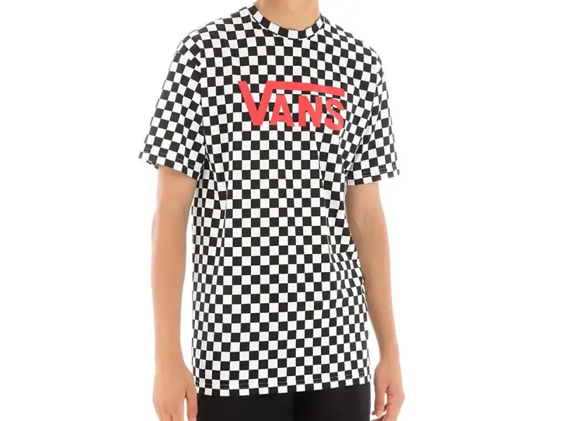 Vans "Classic" T-Shirt - Black/White Checkerboard