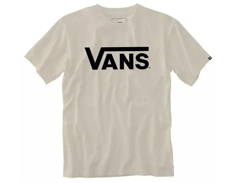 Vans "Classic" T-Shirt - Seed Pearl/Black
