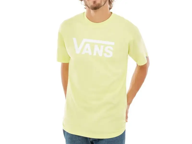 Vans "Classic" T-Shirt - Sunny Lime/White