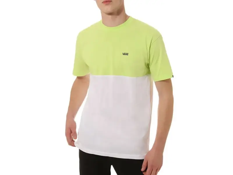 Vans "Colorblock" T-Shirt - Tee Sharp Green/White