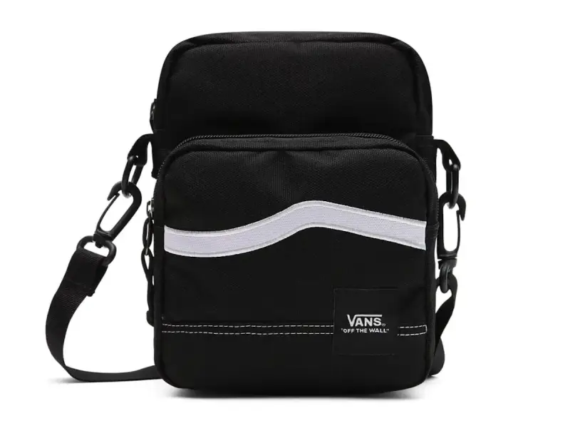 Vans "Construct" Shoulder Bag - Black-White