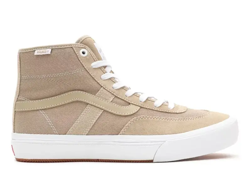 Vans "Crockett High Pro" Schuhe - Incense/White