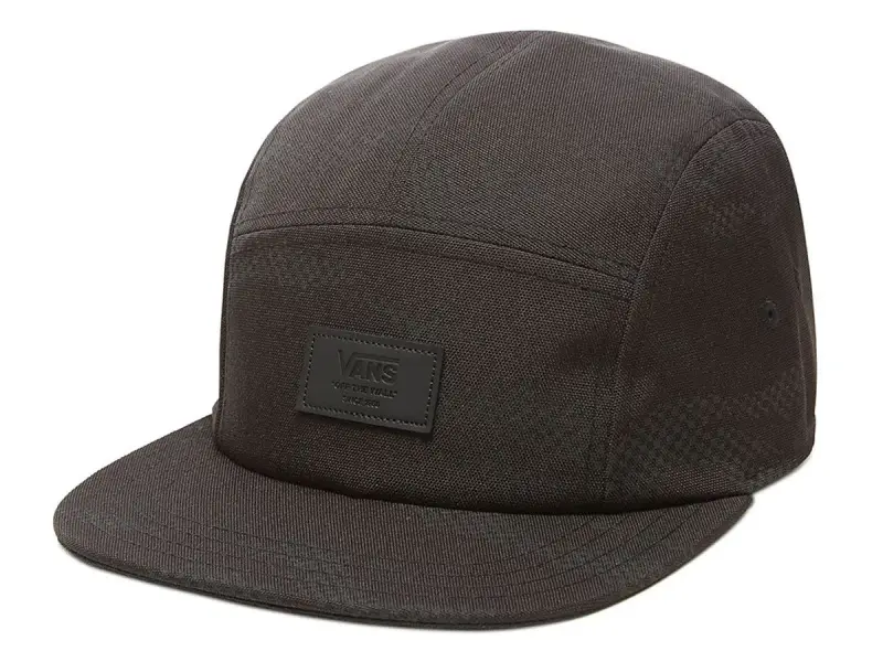 Vans "Davis 5-Panel" Kappe - Black Reflective