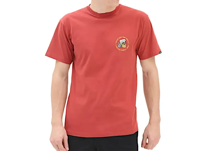 Vans "Drain Em Dry" T-Shirt - Chili Oil