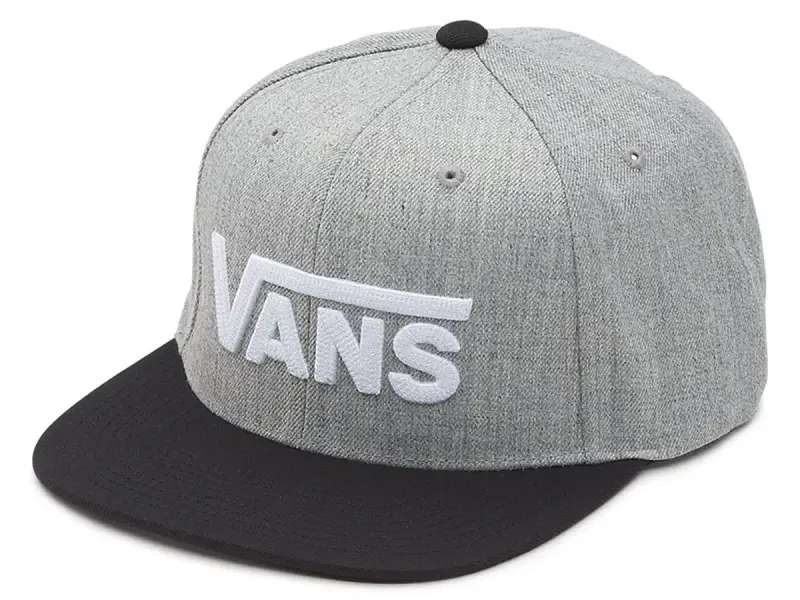 Vans "Drop V II" Kappe - Heather Grey/Black