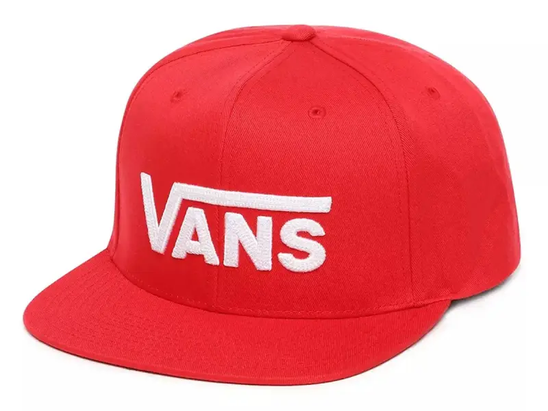 Vans "Drop V II" Kappe - Racing Red