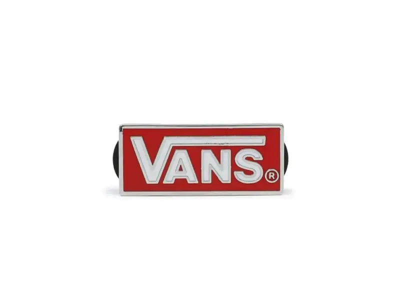 Vans "Drop V Pin" Anstecker Pin - Racing Red