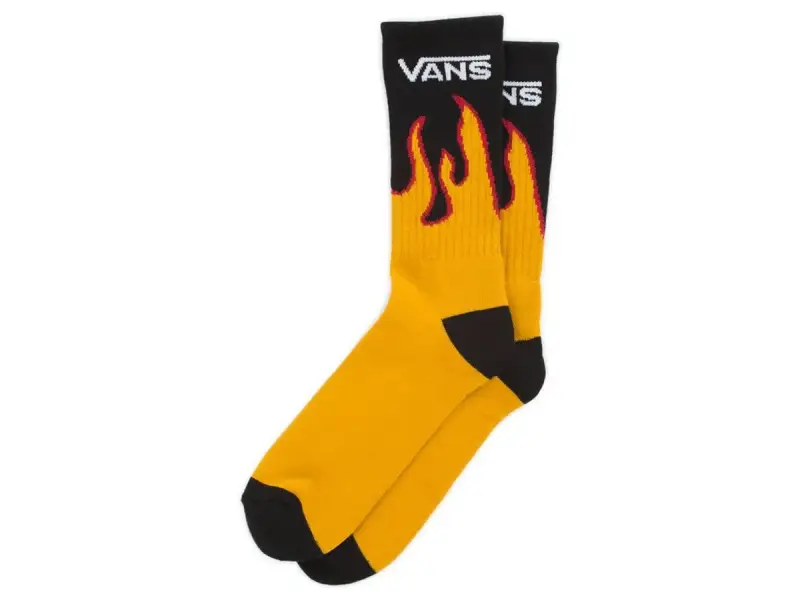 Vans "Flames Crew" Socks - Flame