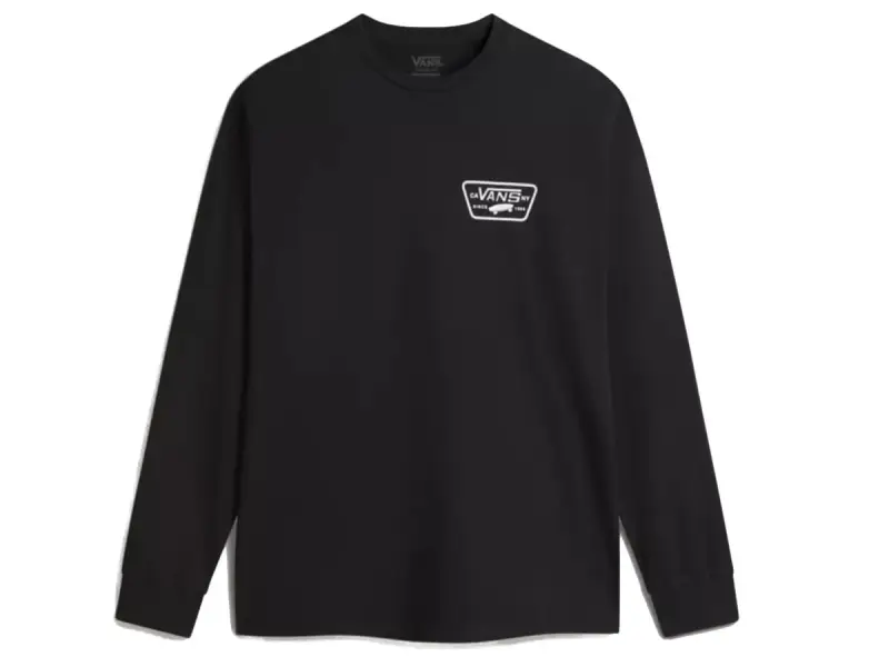 Vans "Full Patch Back" Longsleeve - Black