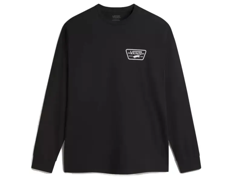 Vans "Full Patch Back" Longsleeve - Black
