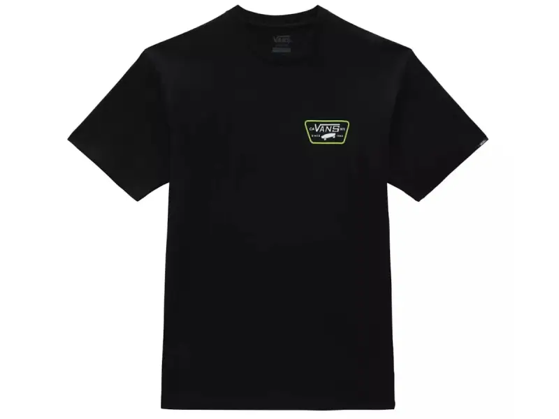 Vans "Full Patch Back" T-Shirt - Black/Lime