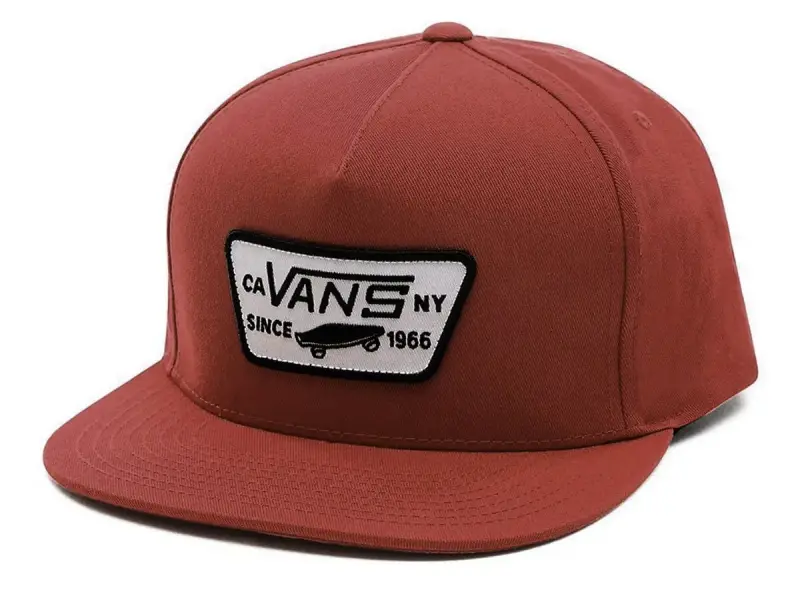 Vans "Full Patch Snapback" Kappe - Burnt Red